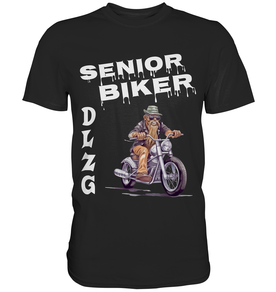 DLzG Opa Biker Fun Motiv 1- Classic Shirt