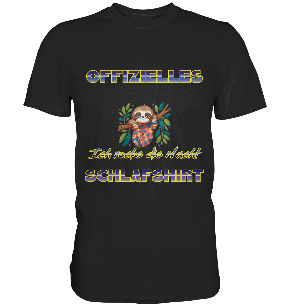 Offizielles Schlafshirt - Rocke die Nacht - Classic Shirt