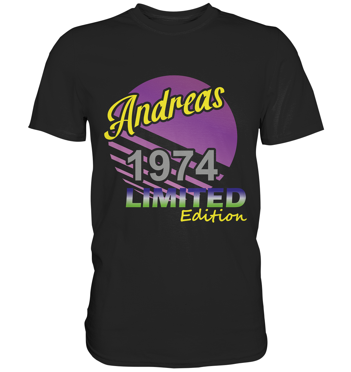 Andreas Limited Edition 1974 Geburtstag Jahrgang 1974 Männer   - Classic Shirt