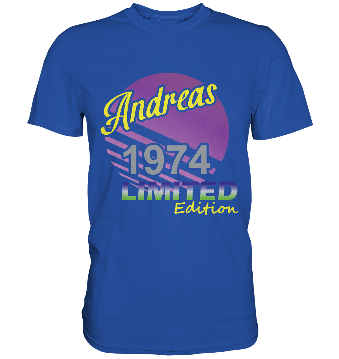 Andreas Limited Edition 1974 Geburtstag Jahrgang 1974 Männer   - Classic Shirt