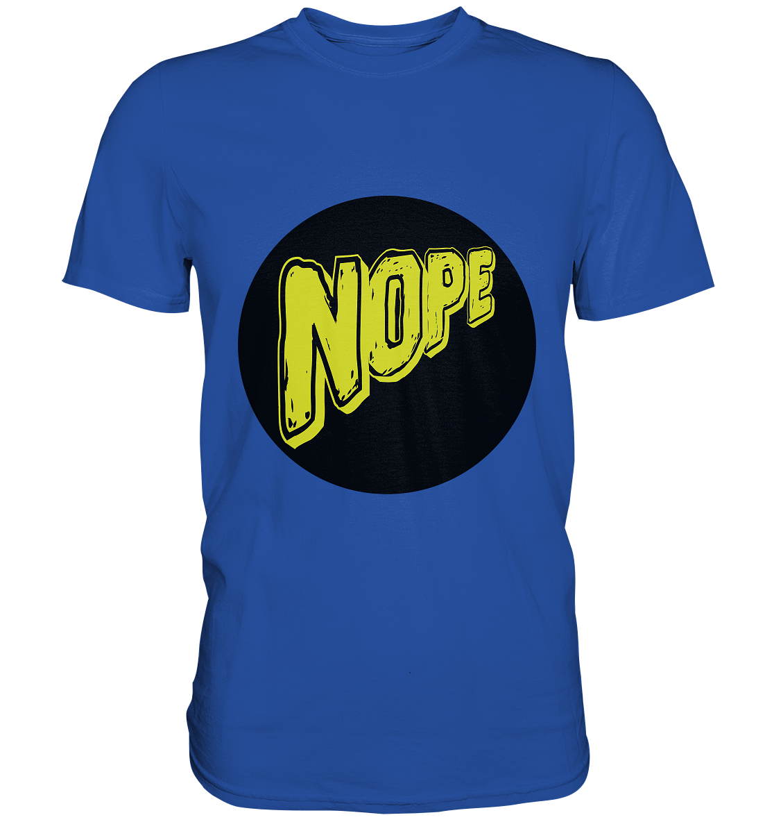 NOPE NO 1 - Classic Shirt Blau