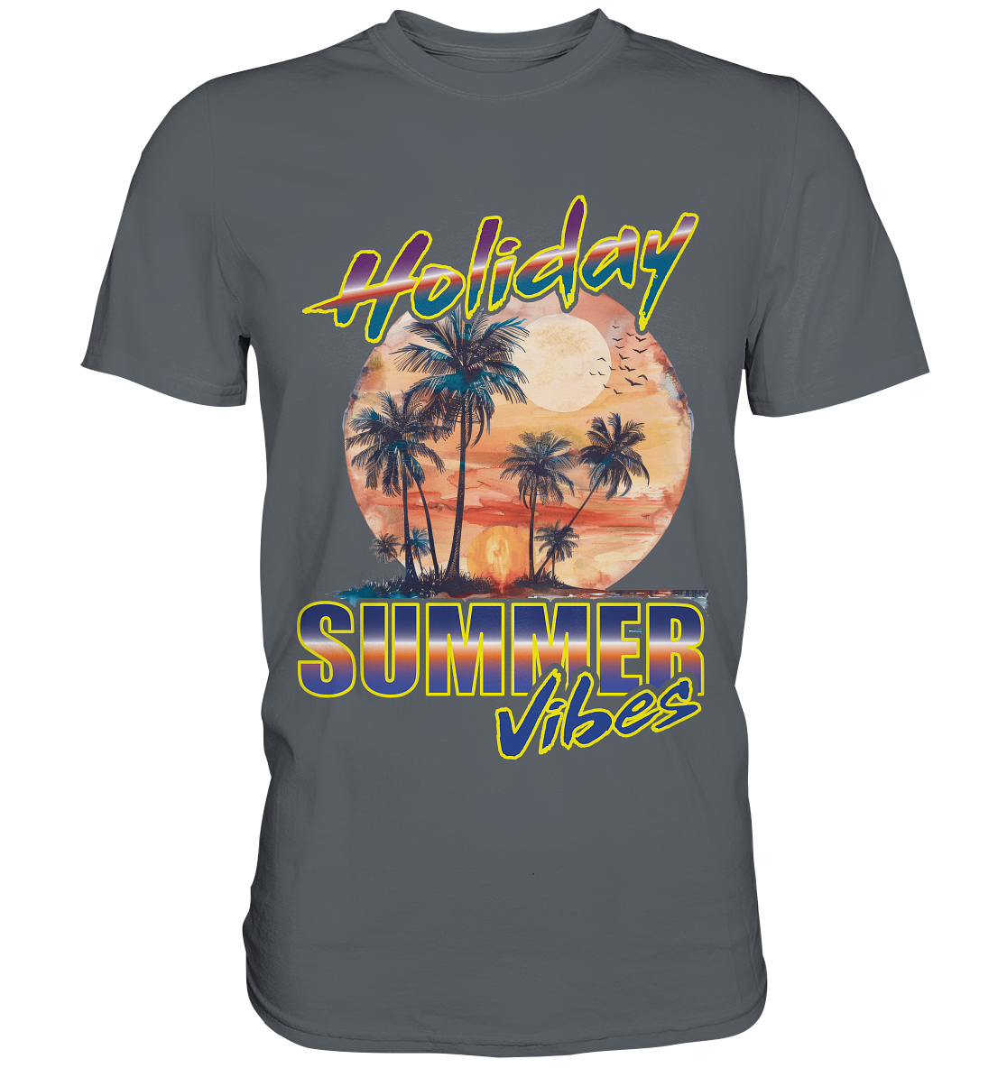 Urlaubs Shirt Holiday Summer Vibes - Classic Shirt