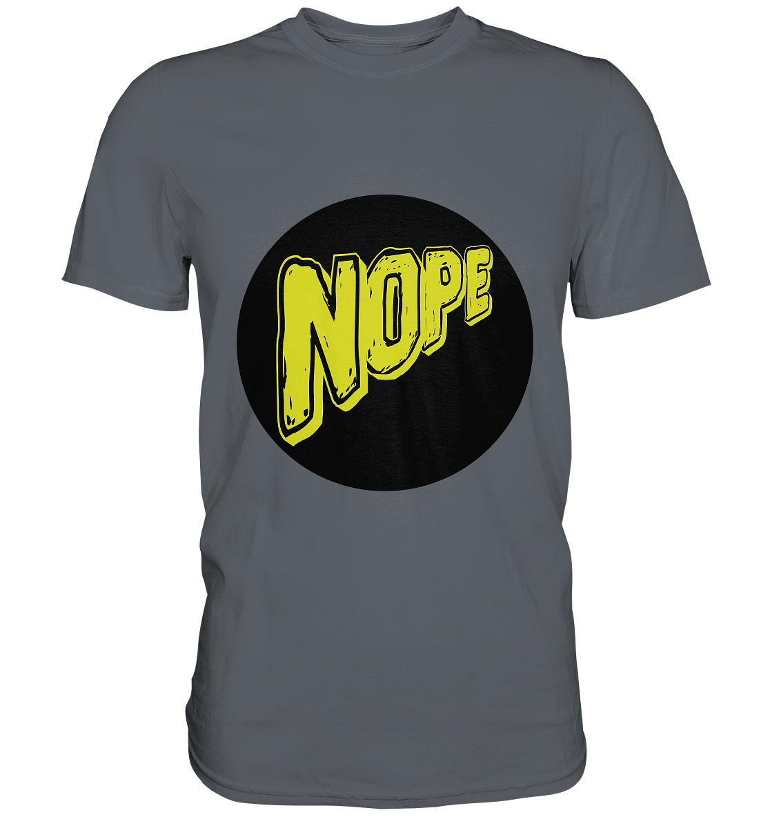 NOPE NO 1 - Classic Shirt Grau