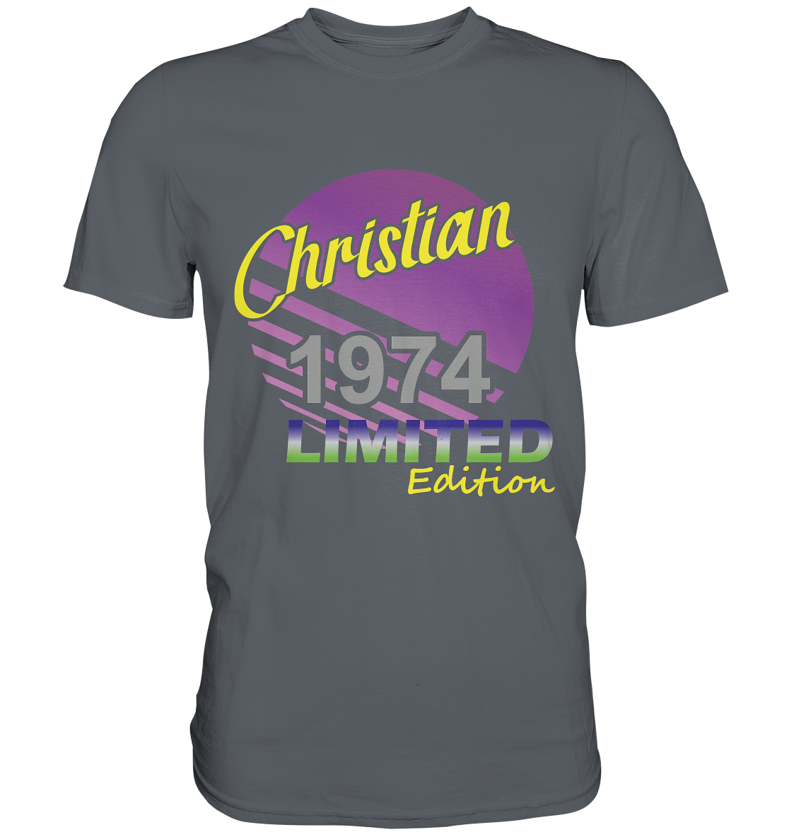 Christian Limited Edition 1974 Geburtstag Jahrgang 1974- Classic Shirt