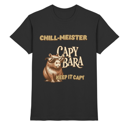 Chill-Meister Capybara – Keep it Capy (Bio & Premium) - Classic Shirt