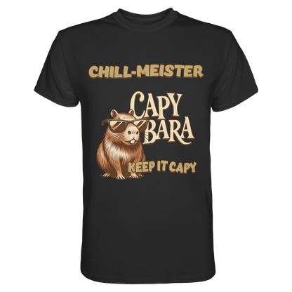 Chill-Meister Capybara – Keep it Capy (Bio & Premium) - Classic Shirt