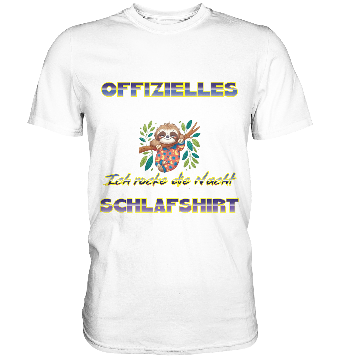 Offizielles Schlafshirt - Rocke die Nacht - Classic Shirt