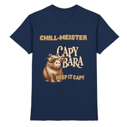 Chill-Meister Capybara – Keep it Capy (Bio & Premium) - Classic Shirt