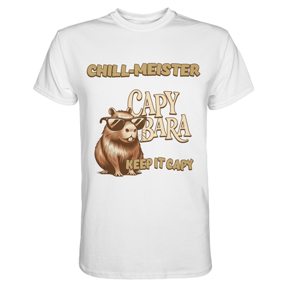 Chill-Meister Capybara – Keep it Capy (Bio & Premium) - Classic Shirt