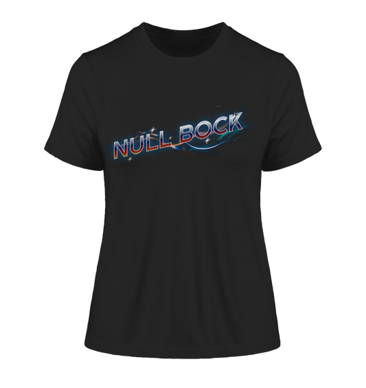 Null Bock Mode - Fitted Ladies Organic Shirt