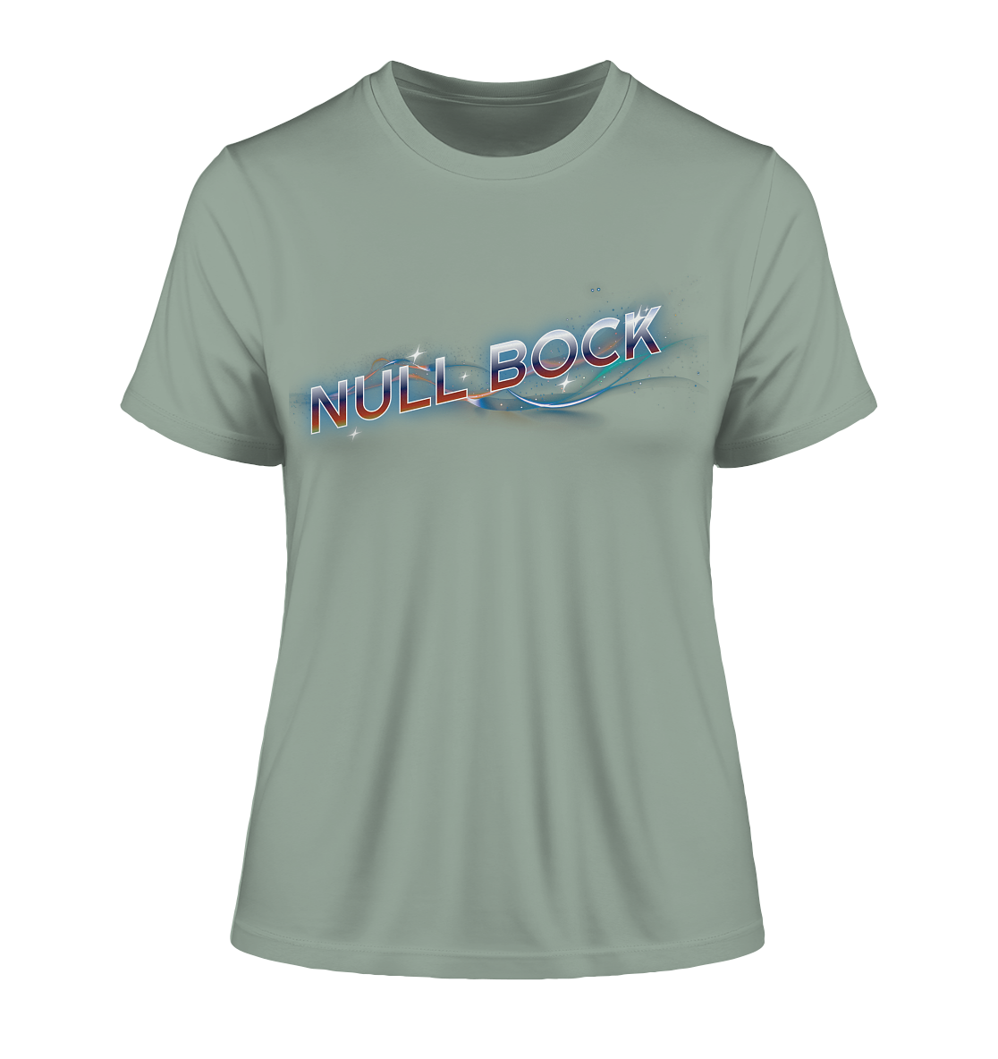 Null Bock Mode - Fitted Ladies Organic Shirt