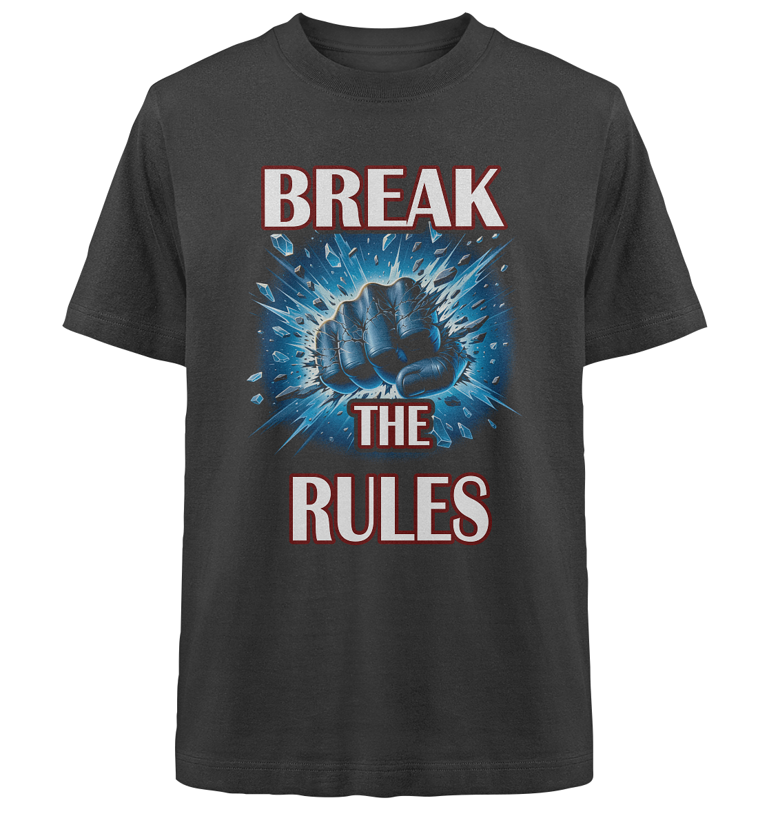 rules t shirt Oversized Shirt Schwarz