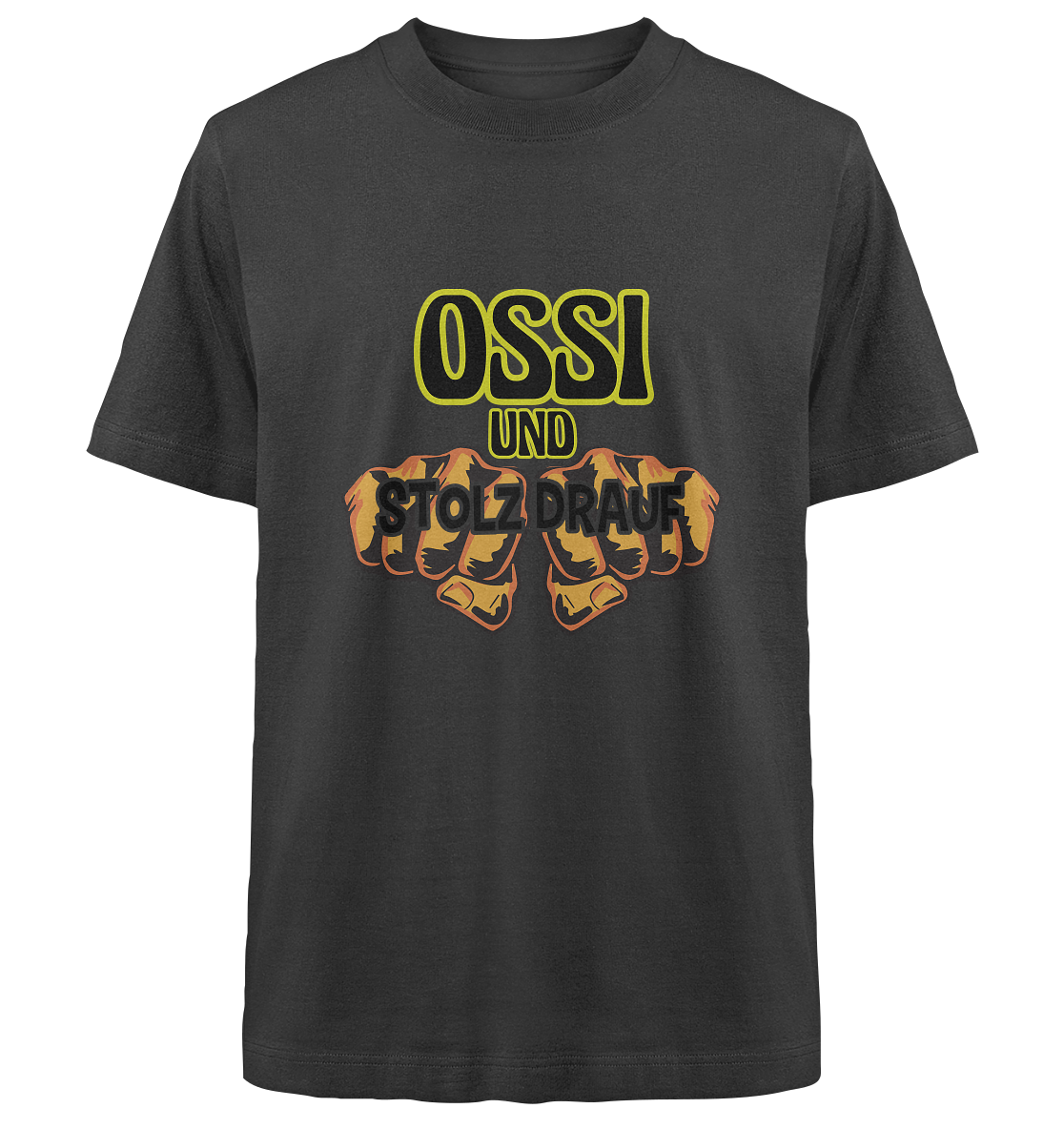 Ossi und stolz drauf - Heavy Oversized Organic Shirt