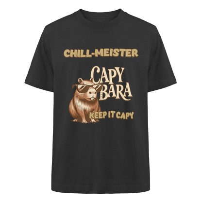 Chill-Meister Capybara – Keep it Capy (Bio & Premium) - Heavy Oversized Organic Shirt