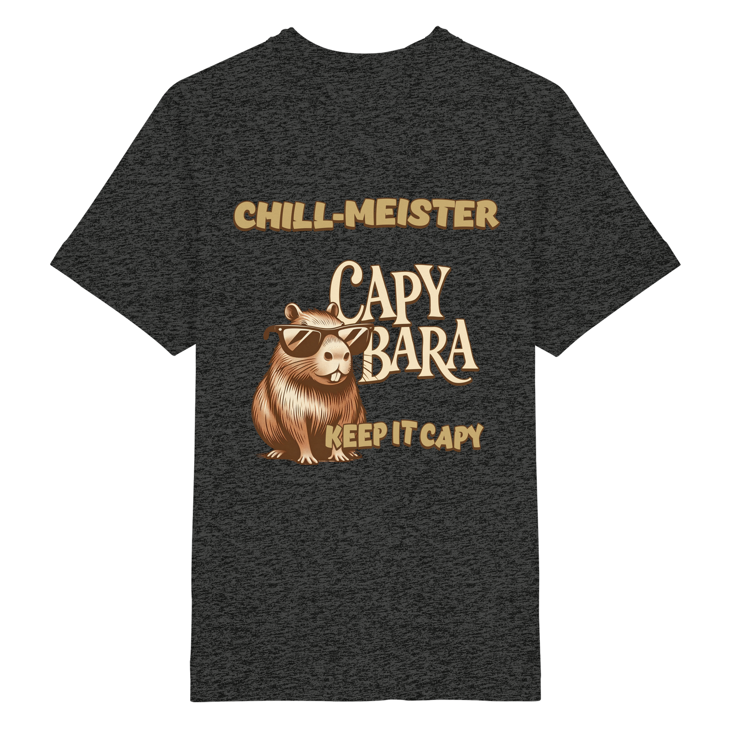 Chill-Meister Capybara – Keep it Capy (Bio & Premium) - Heavy Oversized Organic Shirt