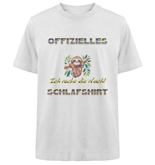 Offizielles Schlafshirt - Rocke die Nacht - Heavy Oversized Organic Shirt