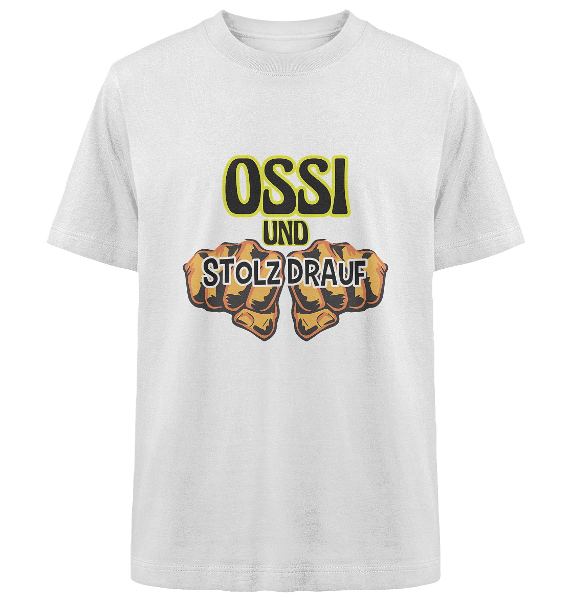 Ossi und stolz drauf - Heavy Oversized Organic Shirt