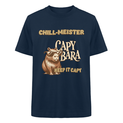 Chill-Meister Capybara – Keep it Capy (Bio & Premium) - Heavy Oversized Organic Shirt