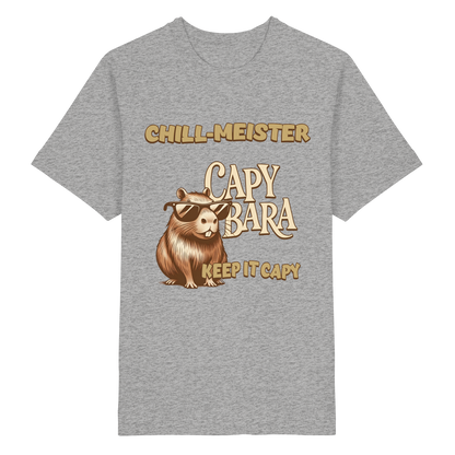 Chill-Meister Capybara – Keep it Capy (Bio & Premium) - Heavy Oversized Organic Shirt