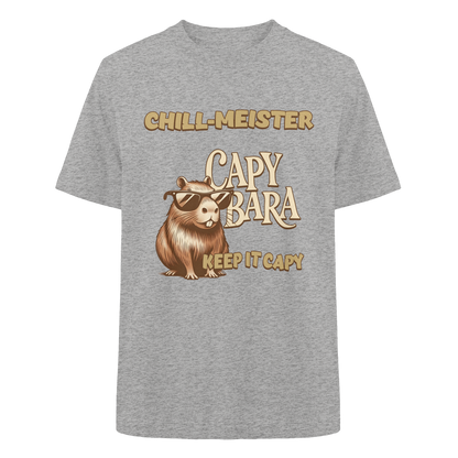 Chill-Meister Capybara – Keep it Capy (Bio & Premium) - Heavy Oversized Organic Shirt