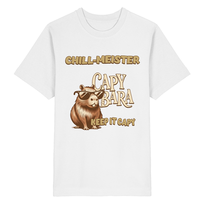 Chill-Meister Capybara – Keep it Capy (Bio & Premium) - Heavy Oversized Organic Shirt