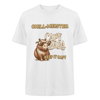 Chill-Meister Capybara – Keep it Capy (Bio & Premium) - Heavy Oversized Organic Shirt