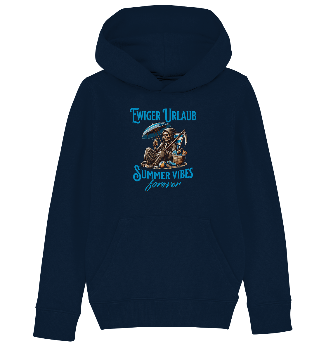 Summer Vibes forever - Kids Organic Hoodie