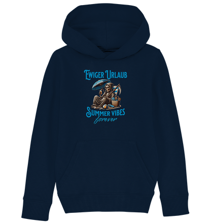Summer Vibes forever - Kids Organic Hoodie