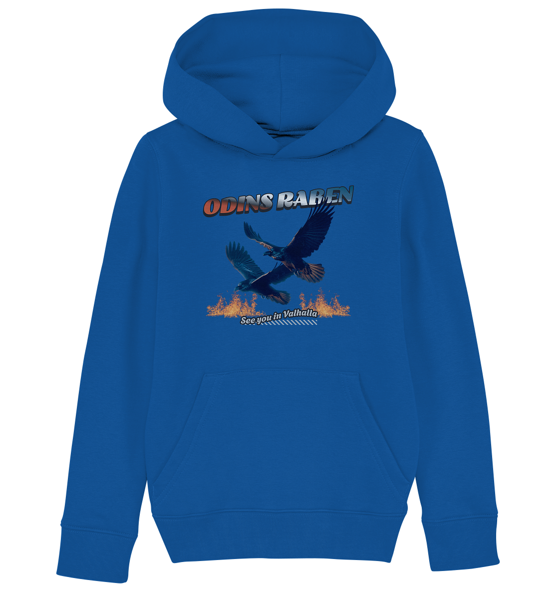 Valhalla Odins Raben - Kids Organic Hoodie