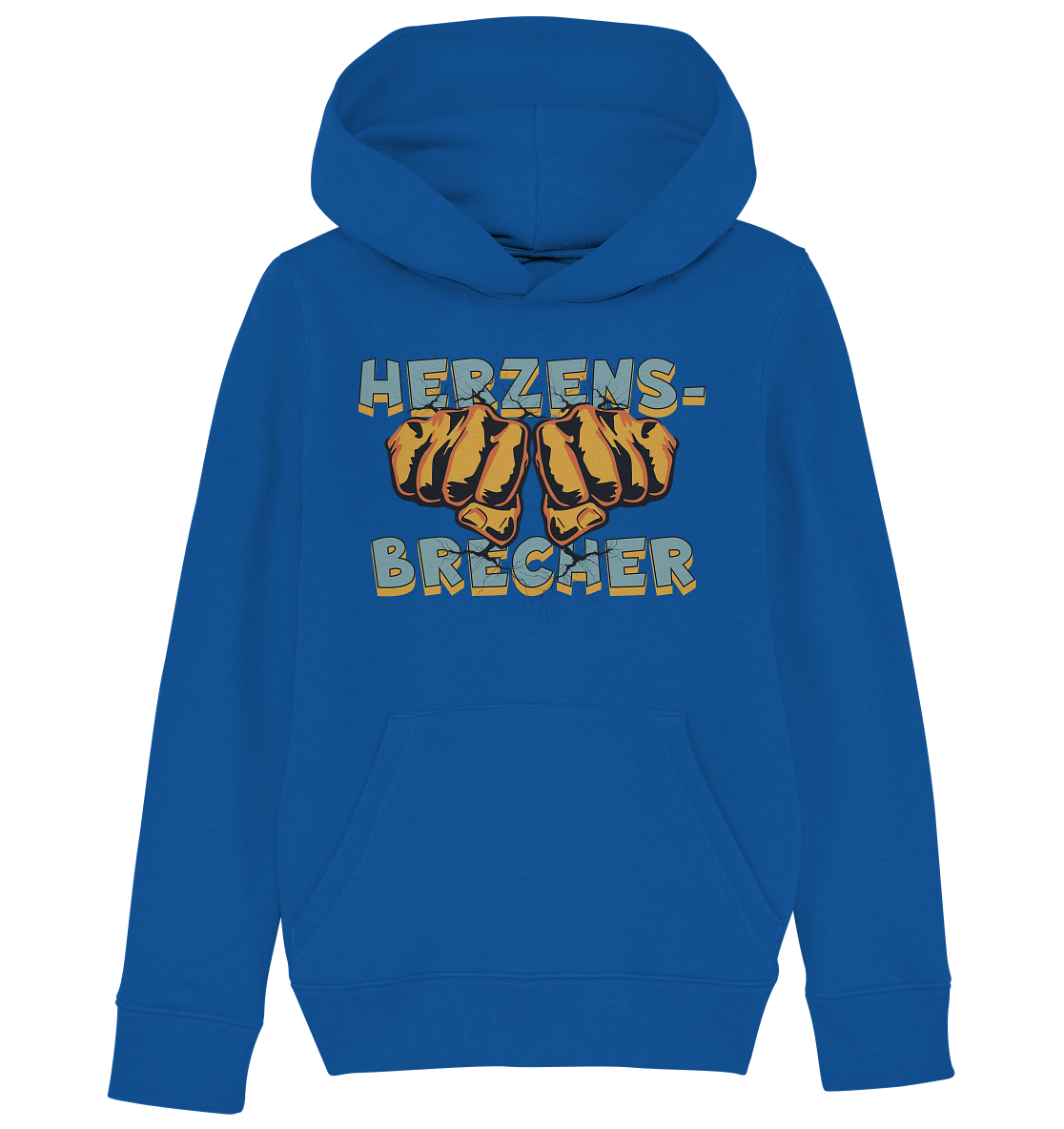 Herzensbrecher - Statement   - Kids Organic Hoodie