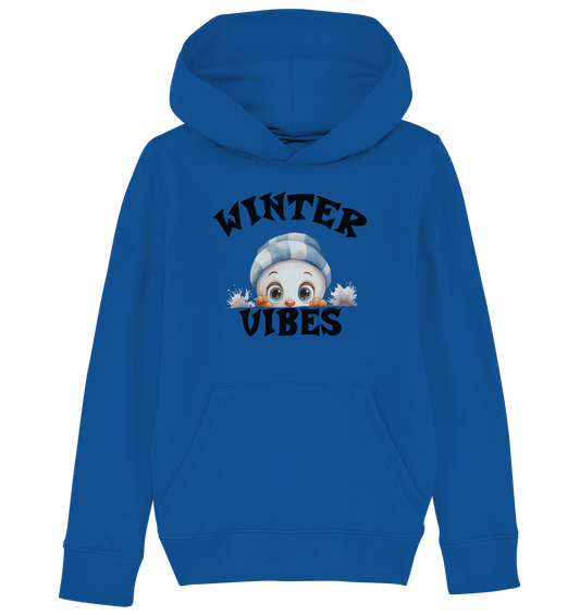 WINTER VIBES - Kids Organic Hoodie