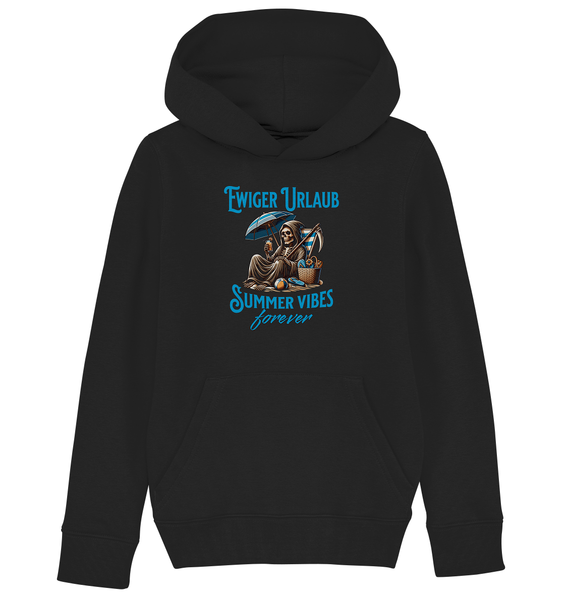 Summer Vibes forever - Kids Organic Hoodie