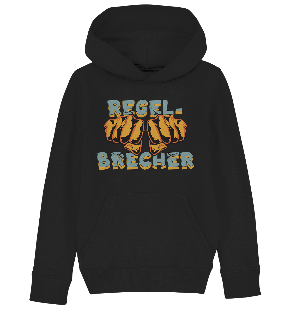 Regelbrecher - Statement   - Kids Organic Hoodie