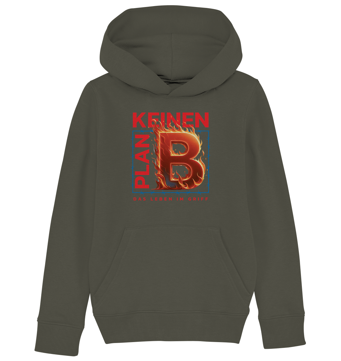 Keinen Plan B - Kids Organic Hoodie