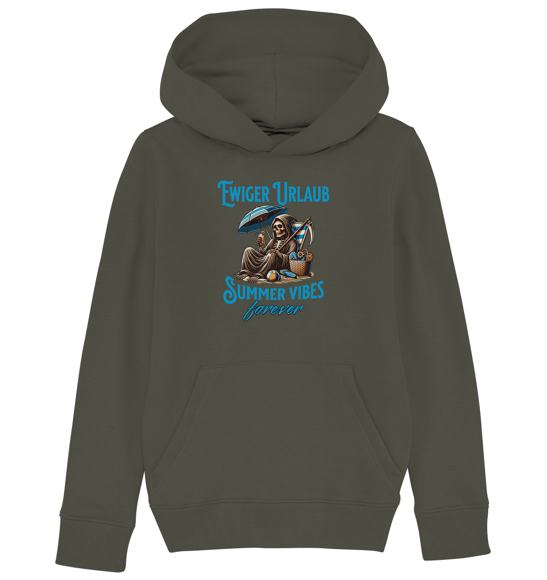 Summer Vibes forever - Kids Organic Hoodie