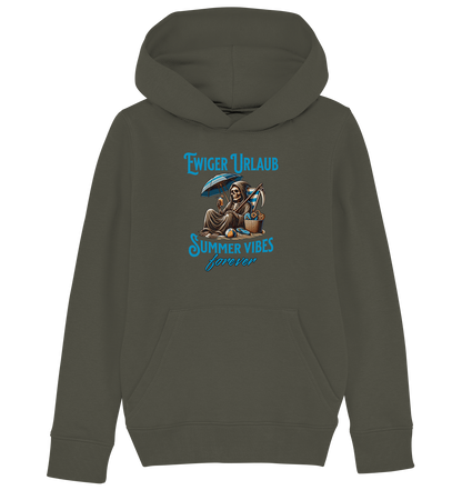 Summer Vibes forever - Kids Organic Hoodie