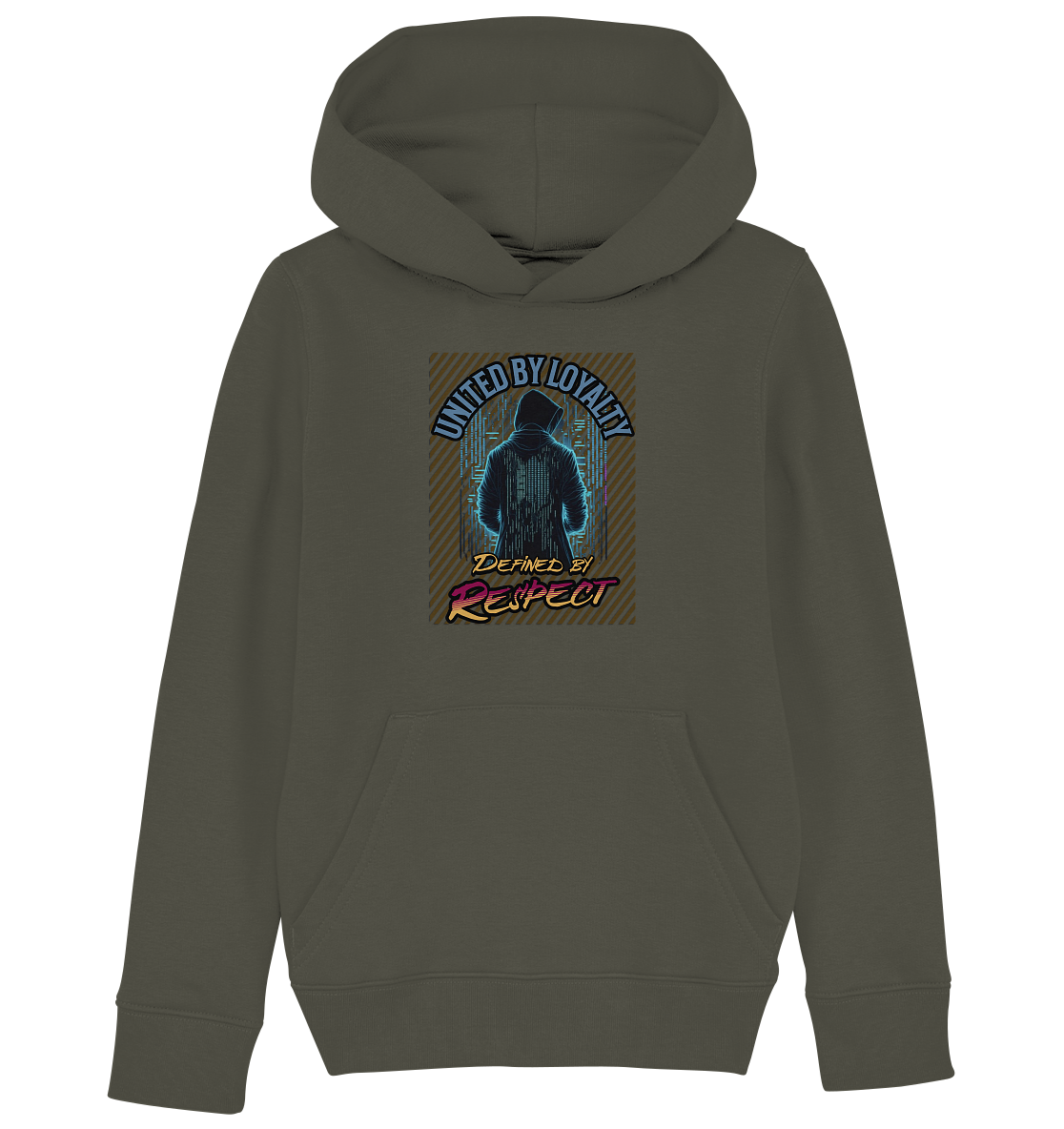 Loyal und Respekt - Kids Organic Hoodie