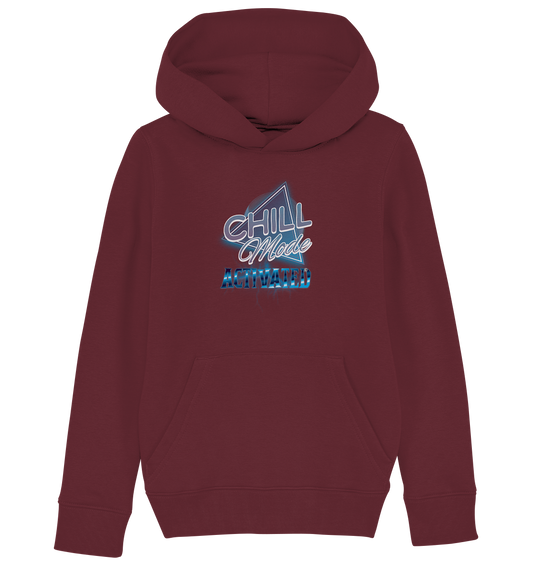 Chill Mode Activated - Kids Organic Hoodie