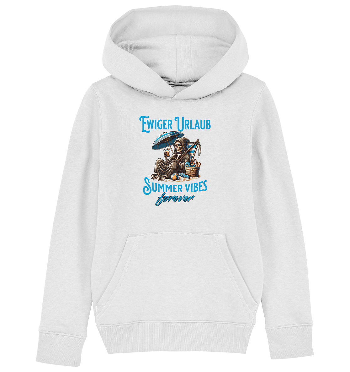 Summer Vibes forever - Kids Organic Hoodie