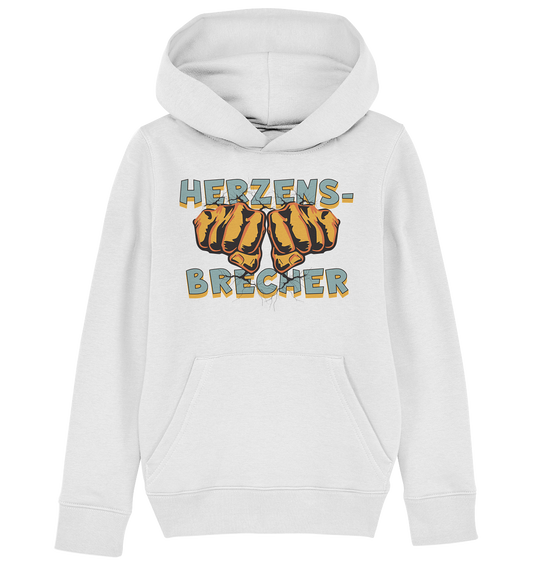 Herzensbrecher - Statement   - Kids Organic Hoodie