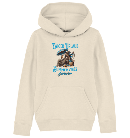 Summer Vibes forever - Kids Organic Hoodie
