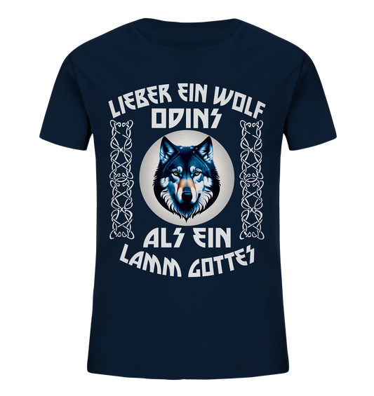 Odins Wolf: Stärke, Stolz und Unabhängigkeit 5- Kids Organic Shirt