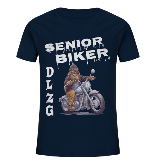 DLzG Opa Biker Fun Motiv 4- Kids Organic Shirt