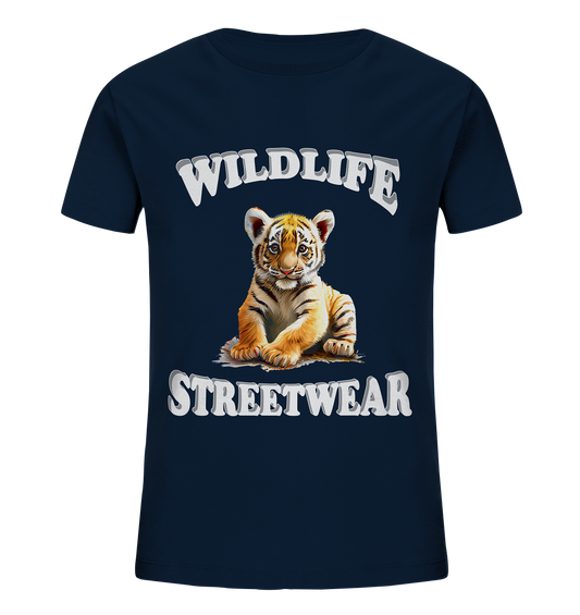 WILDLIFE STREETWEAR 3.0 TIGER BABY  - Kids Organic Shirt