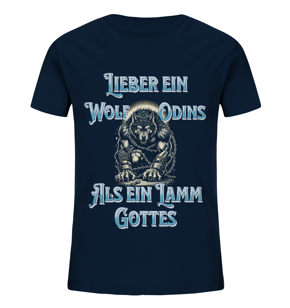 Odins Wolf | Oberteile  - Kids Organic Shirt