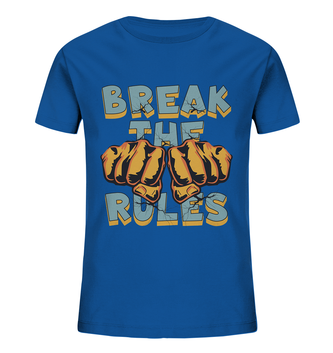 Break the Rules - Statement  - Kids Organic Shirt