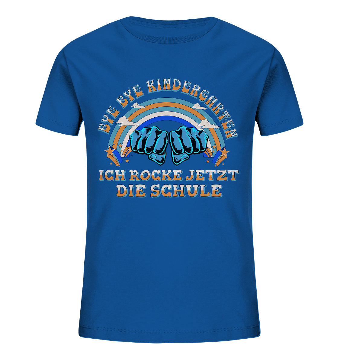 T-Shirt Jungen Bye Bye Kindergarten  - Kids Organic Shirt