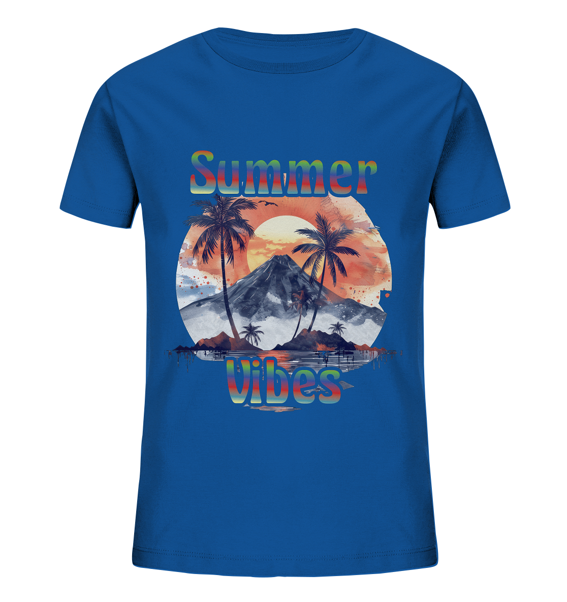 Summer Vibes - Sommer Shirts - Kids Organic Shirt