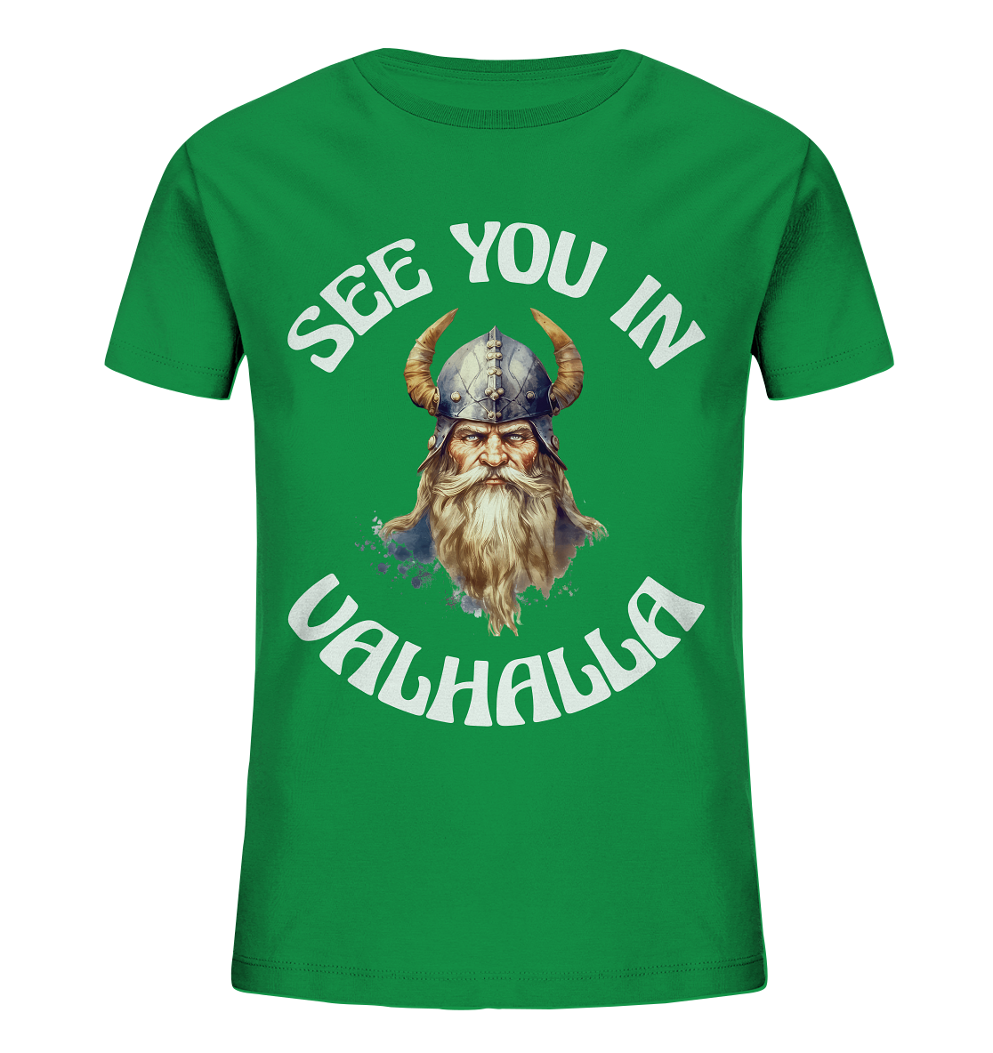 SEE YOU IN VALHALLA NO 3  - STREETWEAR - STATEMENT - Kids Organic Shirt