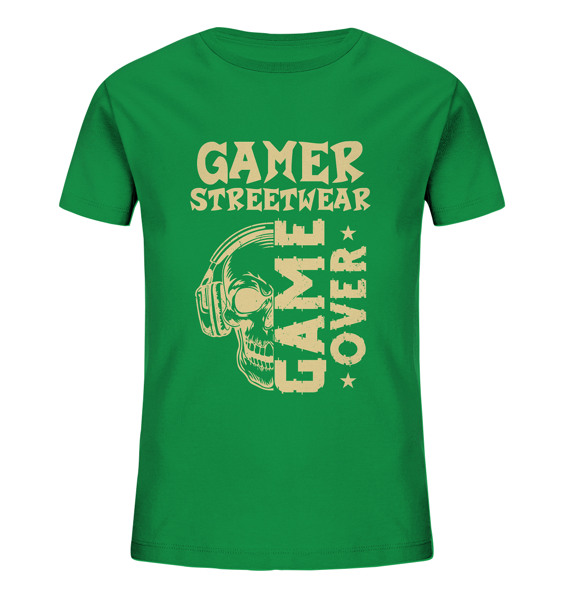 GAME OVER - GAMER STREETWEAR - STATEMENTS - Kids Organic Shirt